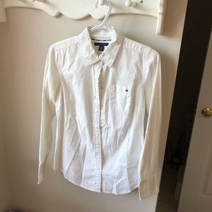 Tommy Hilfiger White Button-Up